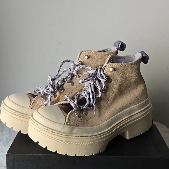 Converse CTAS Lugged Heel Hi Warm Quarry Style: A12898C US 7 - Picture 3 of 6